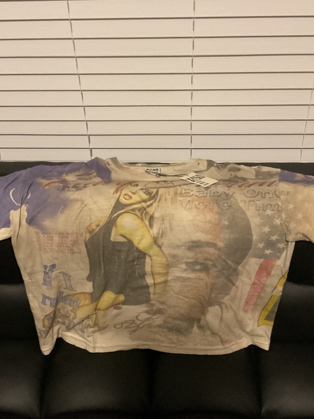 Vale Forever Britney Spears Dream Tee 'Cream' Size XXL